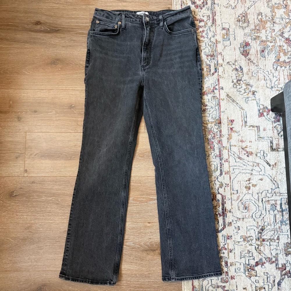 Agolde vintage high rise bootcut jeans